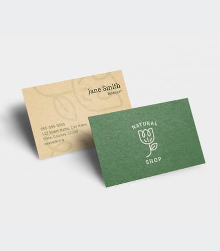 Glossy Visiting Cards