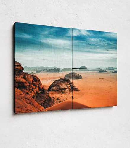 Split Canvas Gallery Wraps