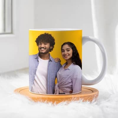 Photo printed mugs