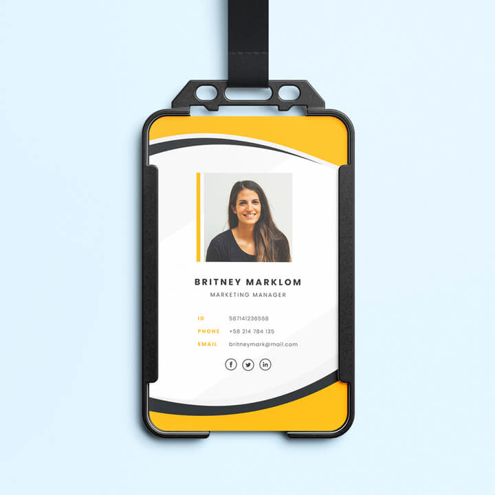 Corporate ID cards