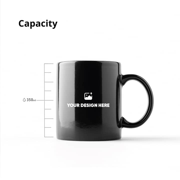 Black Coffee Mugs