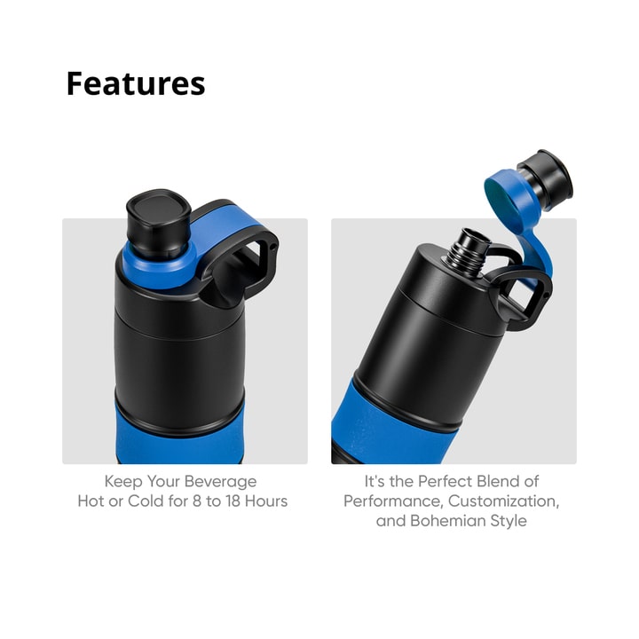 Boho Hot & Cold Sports Bottle