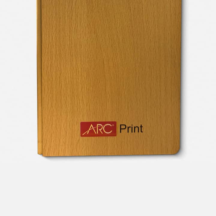 Diary with Wooden Cover