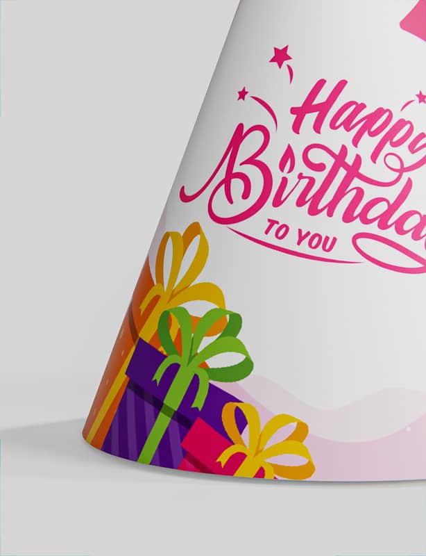 Paper Birthday caps