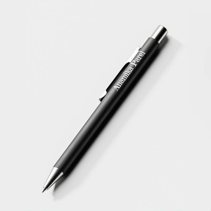 Pen with matte finish