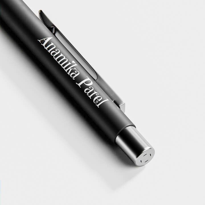 Pen with matte finish