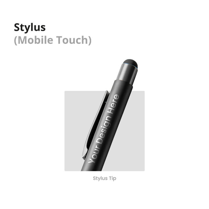 Pen with mobile touch