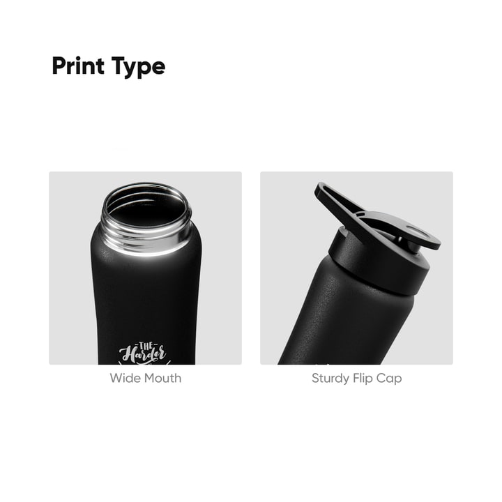 Sleeksip stainless steel water bottle