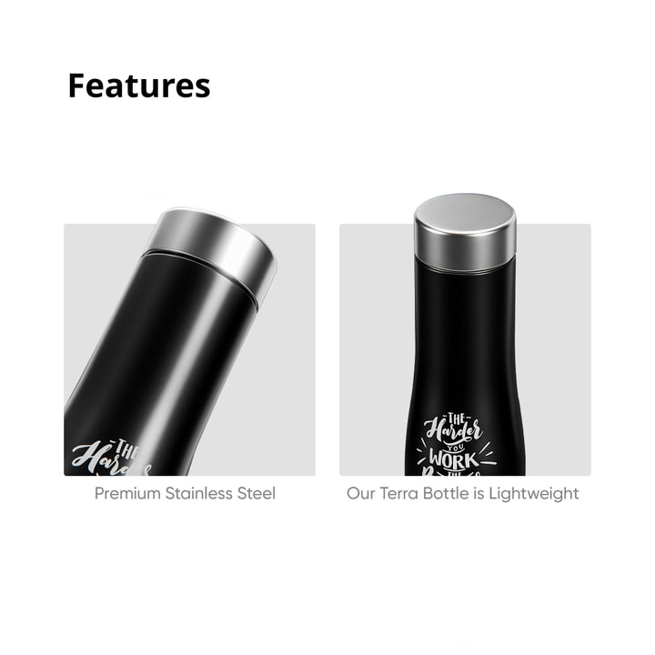 Terra Stainless Steel Sports Bottle
