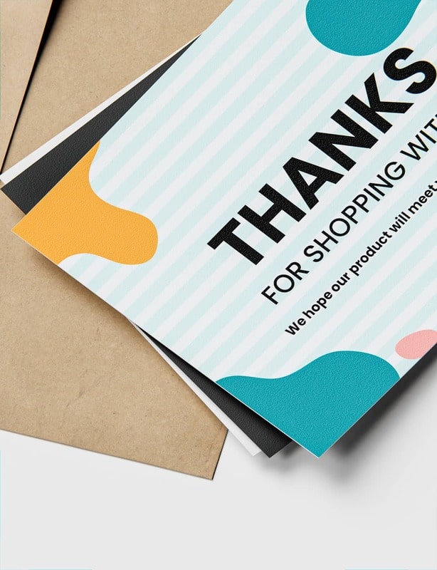 Thank You card
